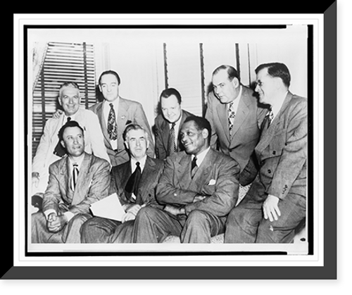 Historic Framed Print, Third party executive committee,  17-7/8" x 21-7/8"