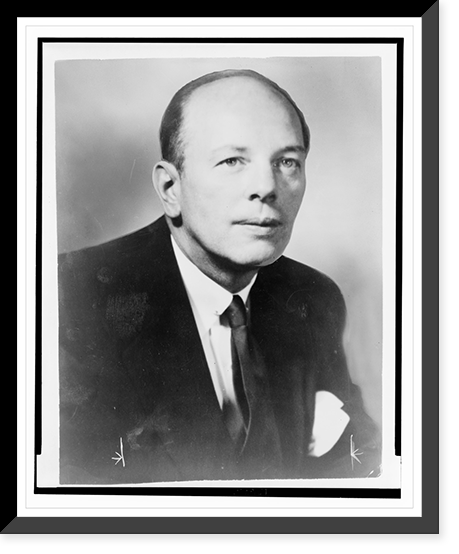 Historic Framed Print, [John M. Robsion, representative from Kentucky, head-and-shoulders portrait, facing slightly right],  17-7/8" x 21-7/8"