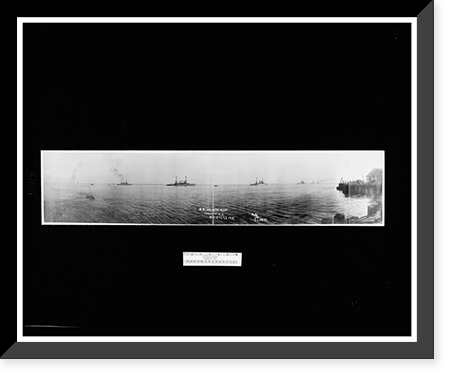 Vintage Photo Print - Charleston - U.S. Atlantic fleet, S.C., Nov, 1912
