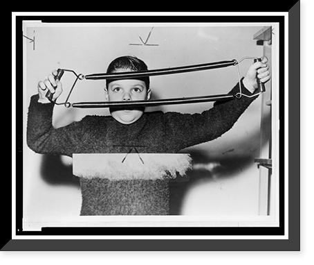 Historic Framed Print, Exercise tests would give way to broad physical education under the new approach to fitness in our schools.World Telegram & Sun photo by Phil Stanziola.,  17-7/8" x 21-7/8"