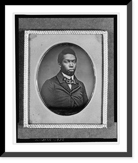 Historic Framed Print, [Unidentified man, head-and-shoulders portrait, three-quarters view to right] - 2,  17-7/8" x 21-7/8"