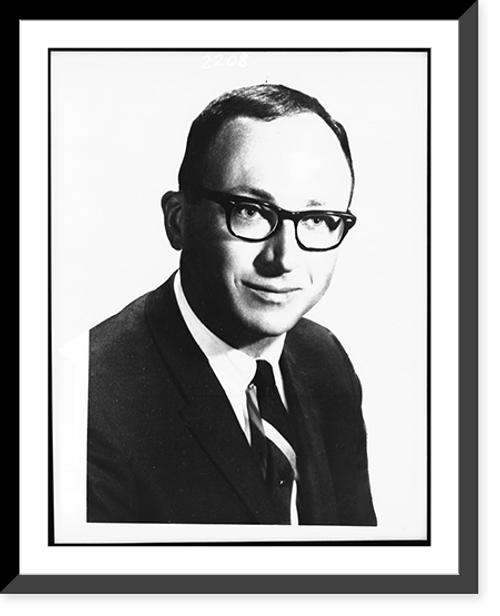 Historic Framed Print, [Matthew J. Rinaldo, head-and-shoulders portrait, facing slightly right],  17-7/8" x 21-7/8"