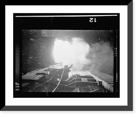 Historic Framed Print, [Smelter in a steel mill, Chicago, Illinois],  17-7/8" x 21-7/8"