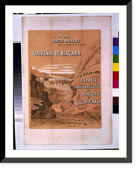 Historic Photo Print - Niagara Falls - Souvenir de Niagara