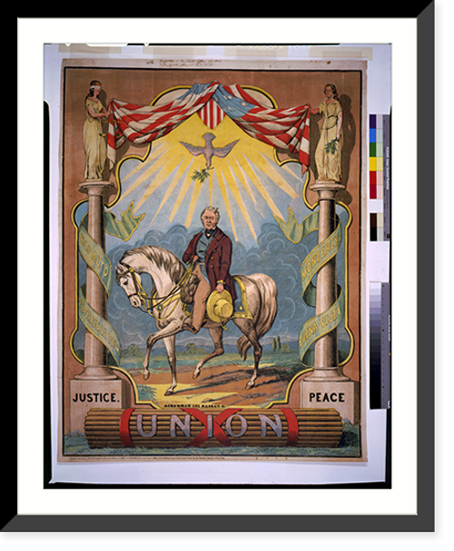 Historic Framed Print, Union.Strong, N.Y.,  17-7/8" x 21-7/8"