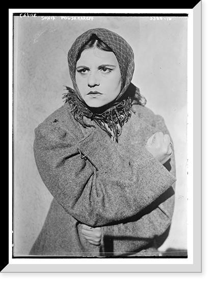 Sonia Poushkareff, Antique Poster