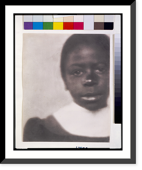 Historic Framed Print, [Girl in dress with white collar] - 2,  17-7/8" x 21-7/8"