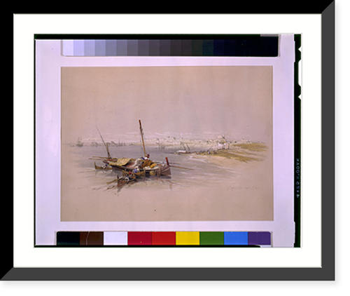 Historic Framed Print, St. Jean d'Acre April 25th 1839.David Roberts, R.A.,  17-7/8" x 21-7/8"