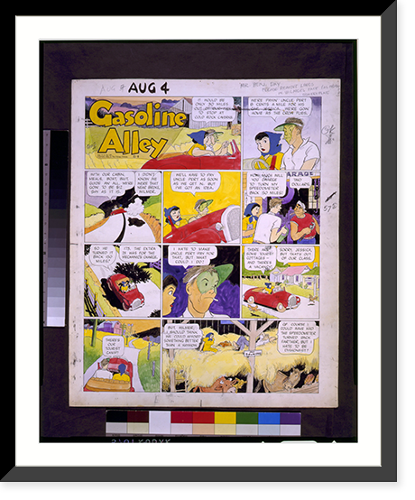 Gasoline Alley. It would be only 30 miles out of our way, Antique Wall Art