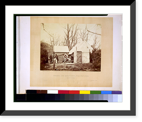 Residence, chief quartermaster, Third Army Corps, Brandy Station.negative by J. Gardner, positive by A Gardner, Antique Wall Art