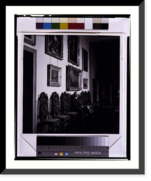 Historic Framed Print, [The Earl of Southesk, full-length portrait, seated in chair, facing right],  17-7/8" x 21-7/8"