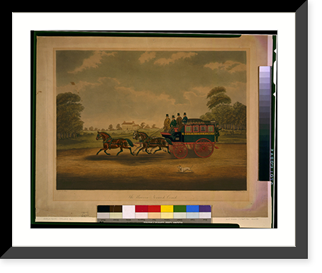 Historic Photo Print - The Unicorn Norwich coach.painted by Jas