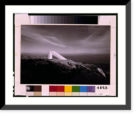 Robert R. McMath Solar Telescope, Kitt Peak Observatory, Pima County, Arizona, Vintage Print