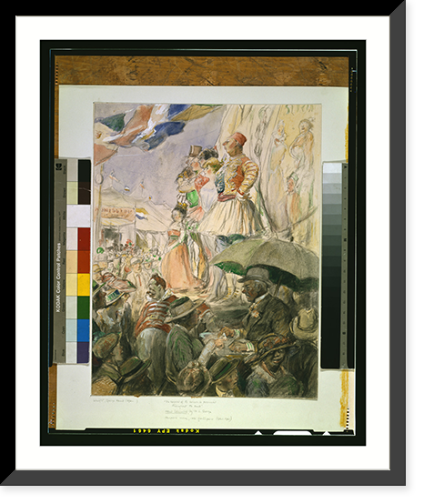 The appeal of the circus is perennial throughout the land, Historic Reproduction