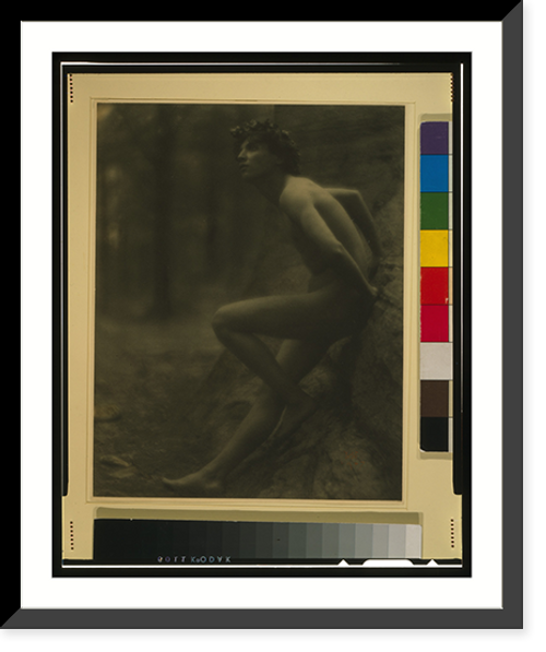 Historic Framed Print, [Study for Endymion] - 2,  17-7/8" x 21-7/8"