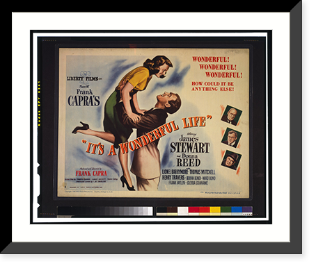 Liberty Films Inc. presents Frank Capra's It's a Wonderful Life"", Antique Wall Art