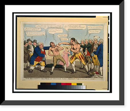 Test your strength, county fair, central Ohio, Antique Wall Art