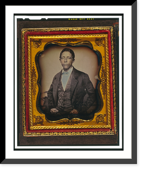 Historic Framed Print, [Urias A. McGill, half-length portrait, facing front] - 2,  17-7/8" x 21-7/8"