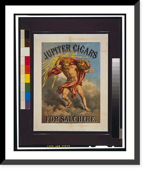 Jupiter cigars for sale here.lith. of F. Heppenheimer & Co., N.Y, Vintage Wall Art