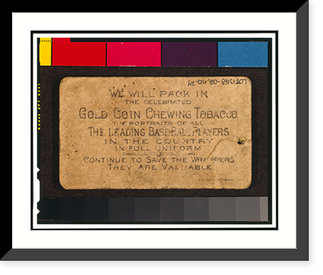 Buchner Gold Coin (N284) - 10, Historic Print