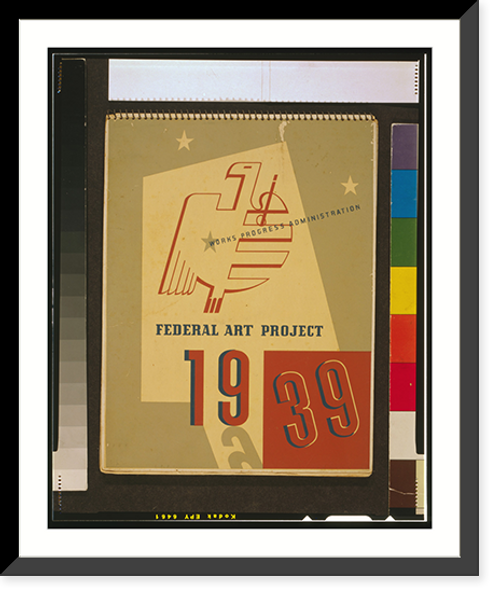 Historic Framed Print, Works Progress Administration, Federal Art Project 1939,  17-7/8" x 21-7/8"