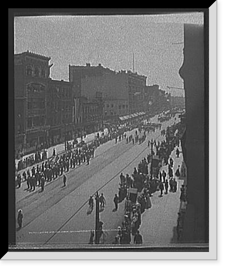 Historic Framed Print, Lansing and Ann Arbor commanderies, state encampment, Michigan K.T. [Knights Templar],  17-7/8" x 21-7/8"