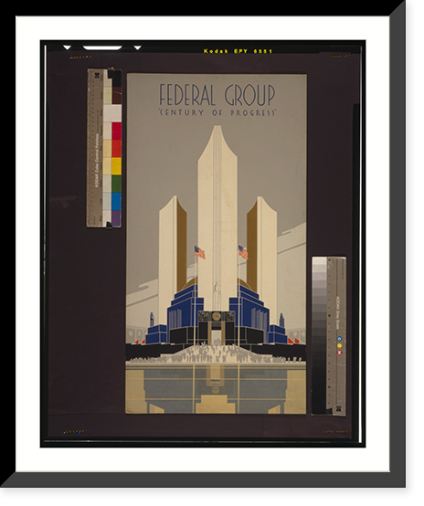 Federal group - Century of progress.W.L. Stensgaard & Associates, Inc, Antique Wall Art