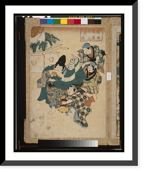 Children parading Classic, Antique Poster
