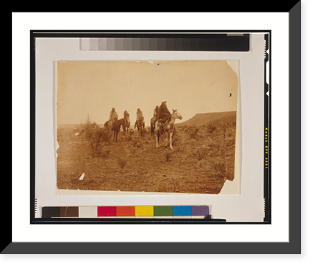 Desert rovers. Apache - 2, Vintage Poster