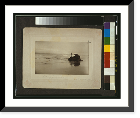 Looking seaward.Myra A. Wiggins, 1889. - 2, Historic Print