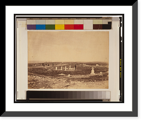 Historic Framed Print, Panorama of the Plateau of Sebastopol in eleven parts (1855)Plateau of Sebastopol - 2,  17-7/8" x 21-7/8"