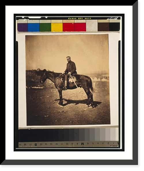Historic Framed Print, Major Hallewell, Assistant-Quarter-Master-General,  17-7/8" x 21-7/8"