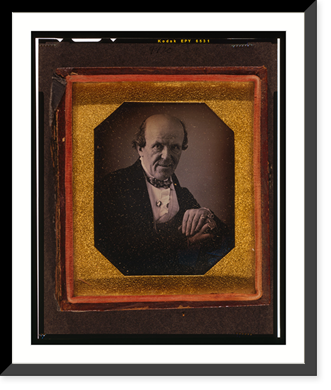 Unidentified man, possibly William G. Mason, head and shoulders portrait, facing slightly left, Vintage Poster