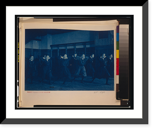 Historic Framed Print, [Female students exercising in a gymnasium, Western High School, Washington, D.C.] - 2,  17-7/8" x 21-7/8"