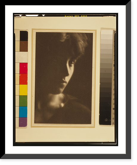 Boy in unbuttoned shirt (cropped), Historic Reproduction