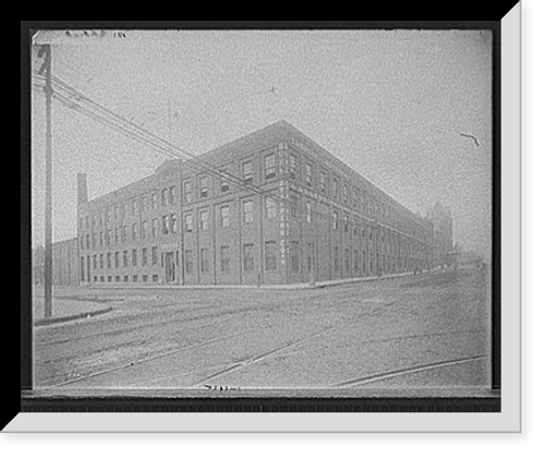 Historic Framed Print, [Buhl Stamping Co. building, Detroit, Mich.],  17-7/8" x 21-7/8"