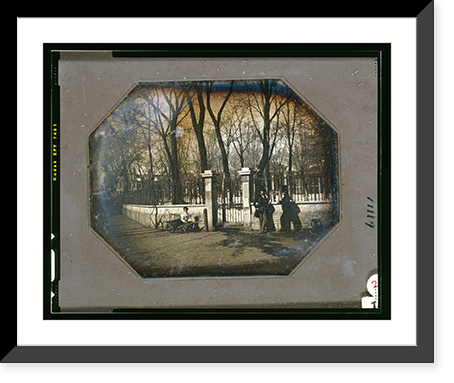 Entrance to Independence Square, Philadelphia, Antique Poster