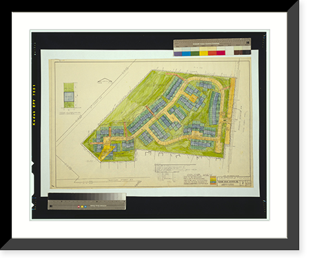 Historic Street Photo - Washington DC - Housing development Bonnie