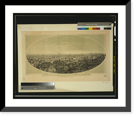 Los Angeles, Cal..S.F. Cook del. ; lith. Britton & Rey, S.F. - 2, Historic Reproduction