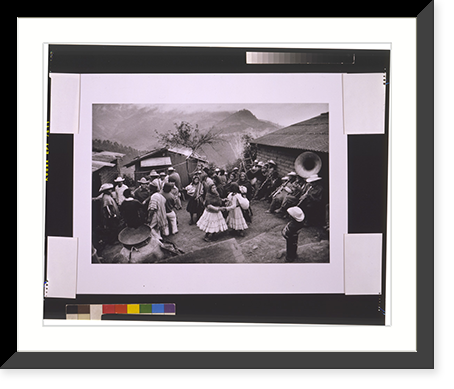 Mixe seasonal ceremony, Mexico, Vintage Print