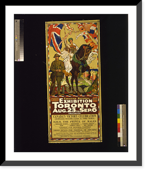 Historic Framed Print, Canadian National Exhibition, Toronto..J.E.H. MacDonald.,  17-7/8" x 21-7/8"