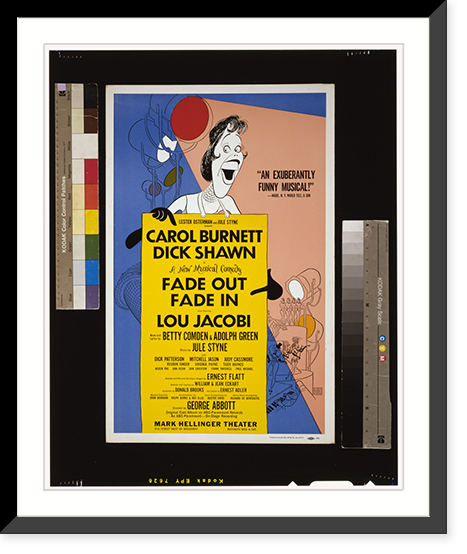 Vintage Americana Print - Carol Burnett, Dick Shawn