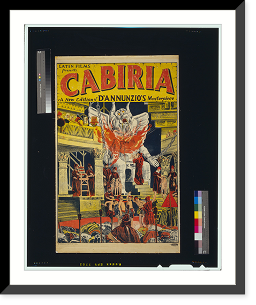 Historic Framed Print, Cabiria,  17-7/8" x 21-7/8"