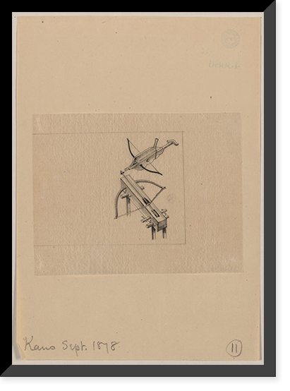 Historic Framed Print, [Japanese drawing] - 228,  17-7/8" x 21-7/8"