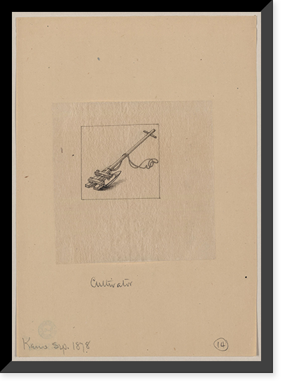 Historic Framed Print, [Japanese drawing] - 235,  17-7/8" x 21-7/8"