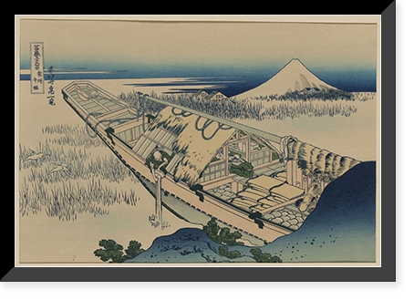 Historic Framed Print, [Japanese print] - 87,  17-7/8" x 21-7/8"