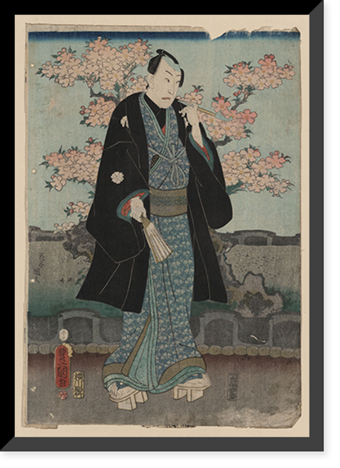 Historic Framed Print, [Japanese Ukiyo-e print] - 233,  17-7/8" x 21-7/8"