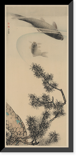 Historic Framed Print, [Japanese Ukiyo-e print] - 421,  17-7/8" x 21-7/8"