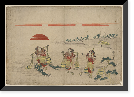 Japanese Ukiyo-e print - 445, Vintage Poster