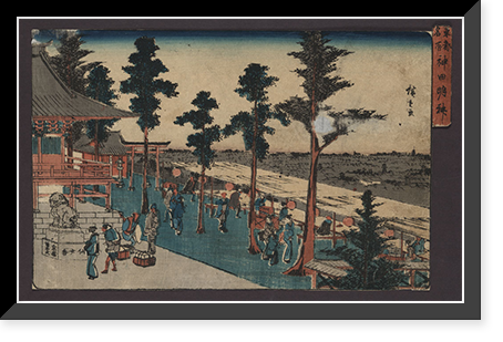 Japanese Ukiyo-e print - 539, Vintage Print